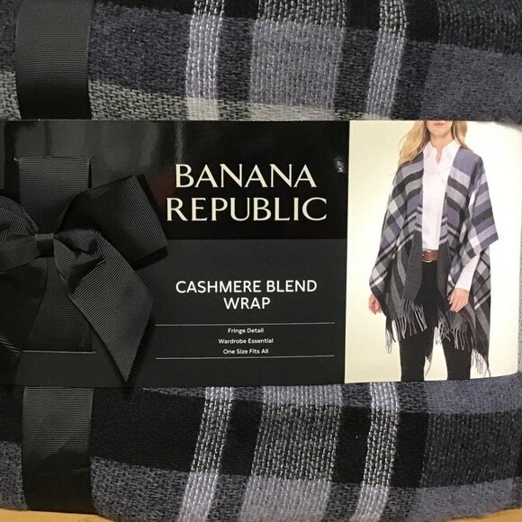 NWT Banana Republic Cashmere Blend Wrap - Picture 1 of 5